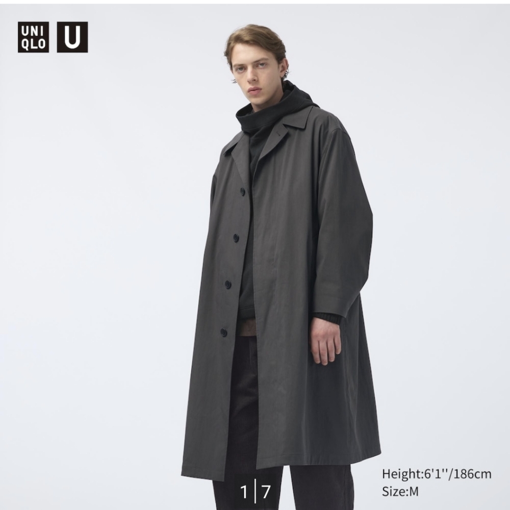 NWOT Christophe Lemaire x Uniqlo-U, oversized winter great coat, Olive